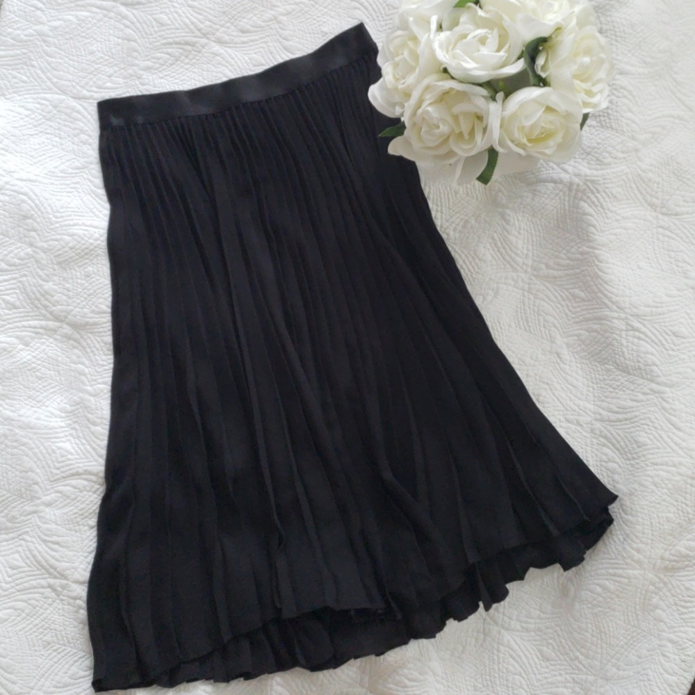 EXPRESS | Pleated Midi Skirt NWT